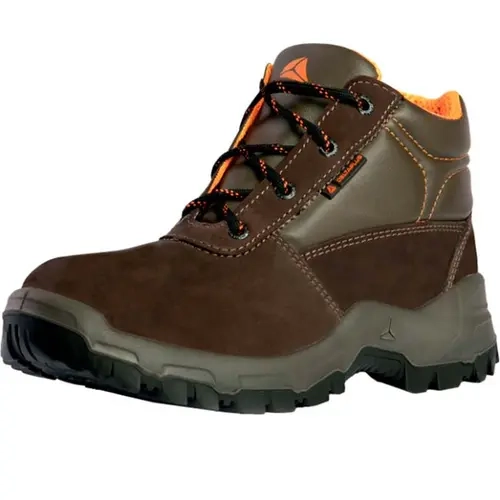 Bota Londrina SRA Air Flow em Couro Nobuck e Bico PVC Delta Plus CA 45374