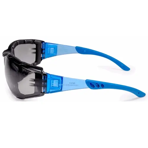Óculos Steelflex STF VS107231 Imola Antiembaçante Lente Cinza Haste e Tira Elástica Removível CA 51362