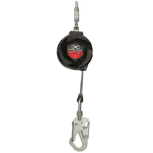 Trava-Quedas Retrátil Steelflex 3 Metros em Fita Dyneema 20MM Resistência à Tração e Desgaste Modelo STF CQTQ0173s