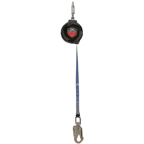 Trava-Quedas Retrátil Steelflex 3 Metros em Fita Dyneema 20MM Resistência à Tração e Desgaste Modelo STF CQTQ0173s