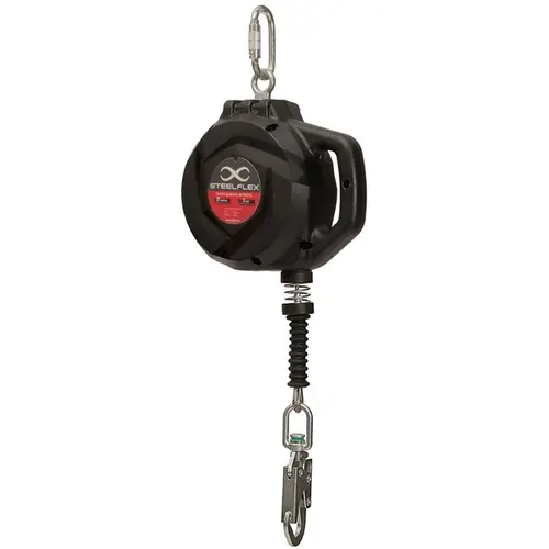 Trava-Quedas Retrátil Steelflex STF CQTQ0475s  15 Metros em Cabo de Aço Inox Antiferrugem