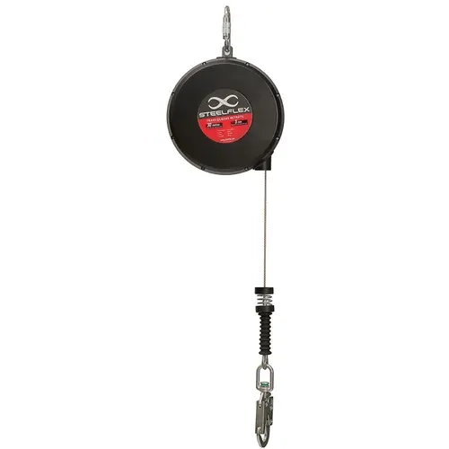 Trava-Quedas Retrátil Steelflex Cabo de Aço Inox 30 METROS STF-CQTQ0473S Antiferrugem