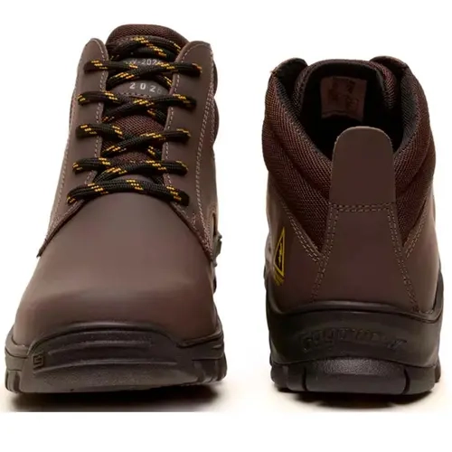 Bota de Segurança Gogowear KW2024 100% Couro Marrom Eletricista NR10 51403