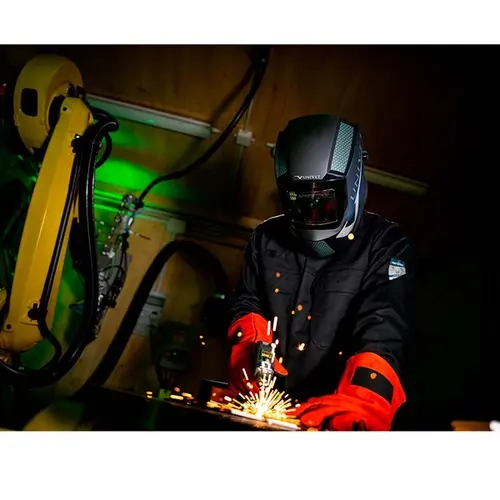 Máscara de Solda Laser Univet MASTR 695L.00.00.00 Escurecimento Automático 4-8/9-13 EN207 CA 52.493 - Proteção Laser - SYLEX