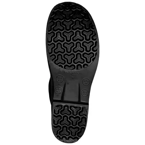 Bota Ocupacional Eva Stick Shoes FEB-II-Y-PTA Preta Com Polaina e Solado em Y CA 50111