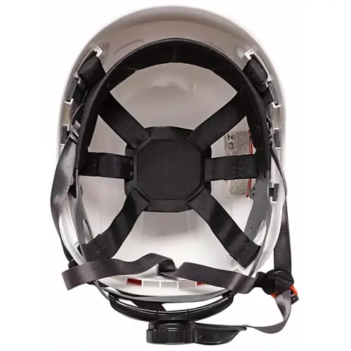 Capacete Steelflex Turtle Branco CPCT10601 com Aba Frontal, Suspensão, Catraca e Jugular Ca35983