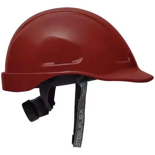 Capacete Steelflex Turtle Marrom CPCT10411 com Aba Frontal, Suspensão, Catraca e Jugular Ca35983
