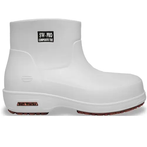 Bota Soft Works BB84 Cano Curto Branca Em Eva Com Bico Composite Isolante Elétrico e Térmica CA 51286