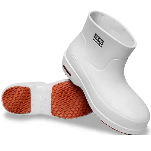 Bota Soft Works BB84 Cano Curto Branca Em Eva Com Bico Composite Isolante Elétrico e Térmica CA 51286
