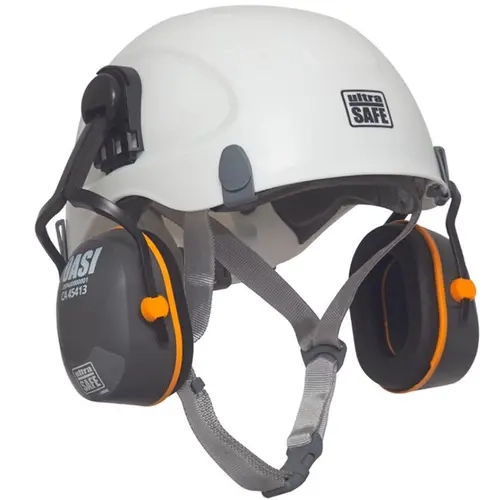 Abafador de Ruídos Acoplável Ultra Safe Oasi USPA00000001 Compatível Com Capacete de Altura Modelo Corazza CA 45413