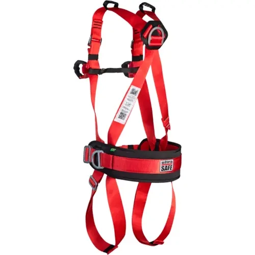 Cinto Paraquedista Ultra Safe Rosso Comfort USC00640000U 4 Pontos CA 51740