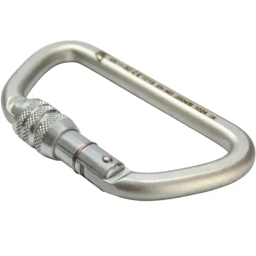 Mosquetão Aço D 50kN SideUp SU3011 – Resistência Extrema com Trava Rosca