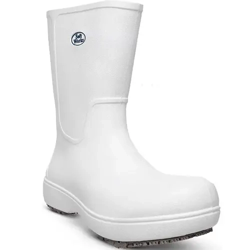 Bota Cano Longo Branca Antiderrapante BB87 – Soft Works – CA 42632