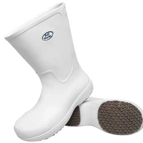 Bota Cano Longo Branca Antiderrapante BB87 – Soft Works – CA 42632