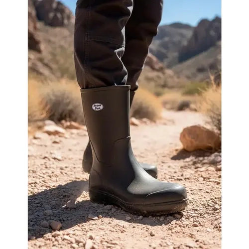 Bota Cano Longo Preta Antiderrapante BB87 – Soft Works – CA 42632