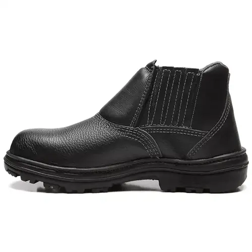 Bota de Segurança Bracol Vaqueta Hidrofugada Solado Nitrílico Biqueira Plástica – Tamanhos Especiais 48 a 50 CA 32623
