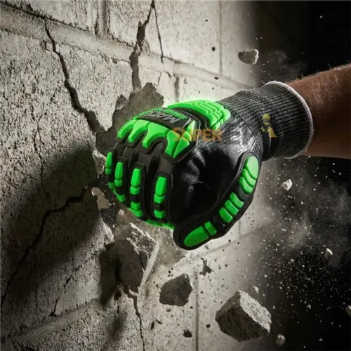Luva Anti-Impacto e Corte Next Safety Mack Full 70.500 Totalmente Banhada Nitrílica CA 51520