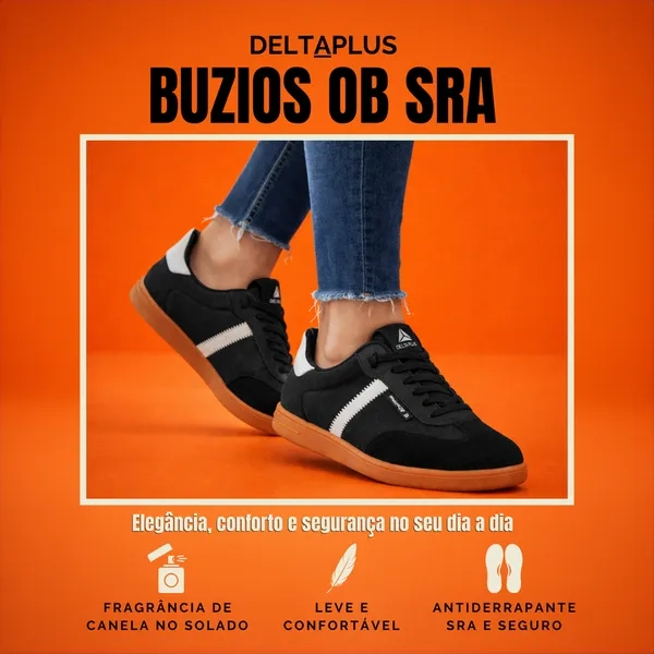 Tênis Ocupacional Feminino Búzios OB SRA CA 53164