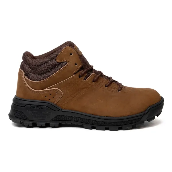 Bota de Segurança Wonder Impact Bico de Pvc Marrom Couro Nobuck CA 52609
