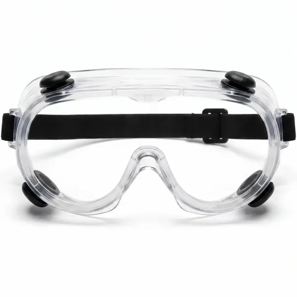 Óculos Ampla Visão VVision 40 Valvulado Volk Antiembaçante Antirrisco Alto Impacto UV 99,9% Respingos D3 Ventilação Indireta 4 Válvulas ANSI Z87.1 Cód. 24.25.392.11 CA 52257