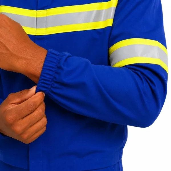 Conjunto Eletricista NR10 Antichama Guardian Fire WE Risco 2 ATPV 11 cal/cm² Refletivo Azul Royal