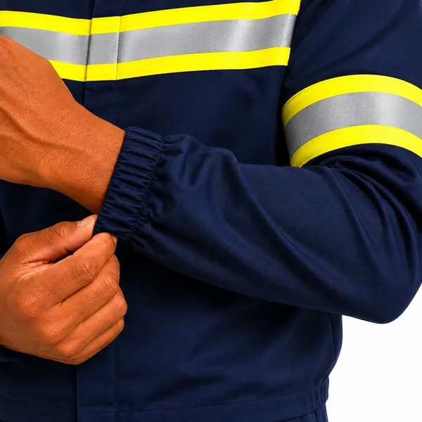 Conjunto Eletricista NR10 Antichama Guardian Fire WE Risco 2 ATPV 11 cal/cm² Refletivo Azul Marinho
