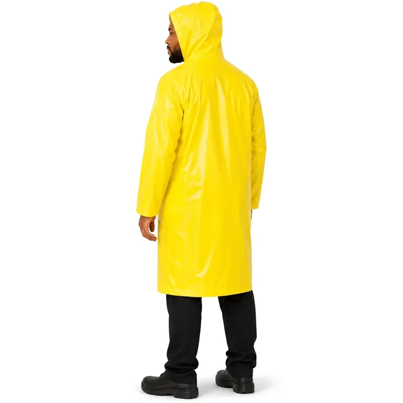 Capa de Chuva PVC Forrado Standard Brascamp Amarela CA 28.449