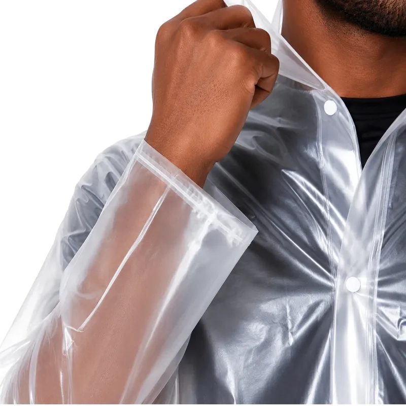 Capa de Chuva PVC Forrado Standard Brascamp Incolor CA 28.449