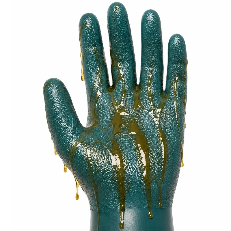Luva PVC 66 Volk 10.25.151.03  Verde Química Tipo A Cano Longo 66 cm CA 52917