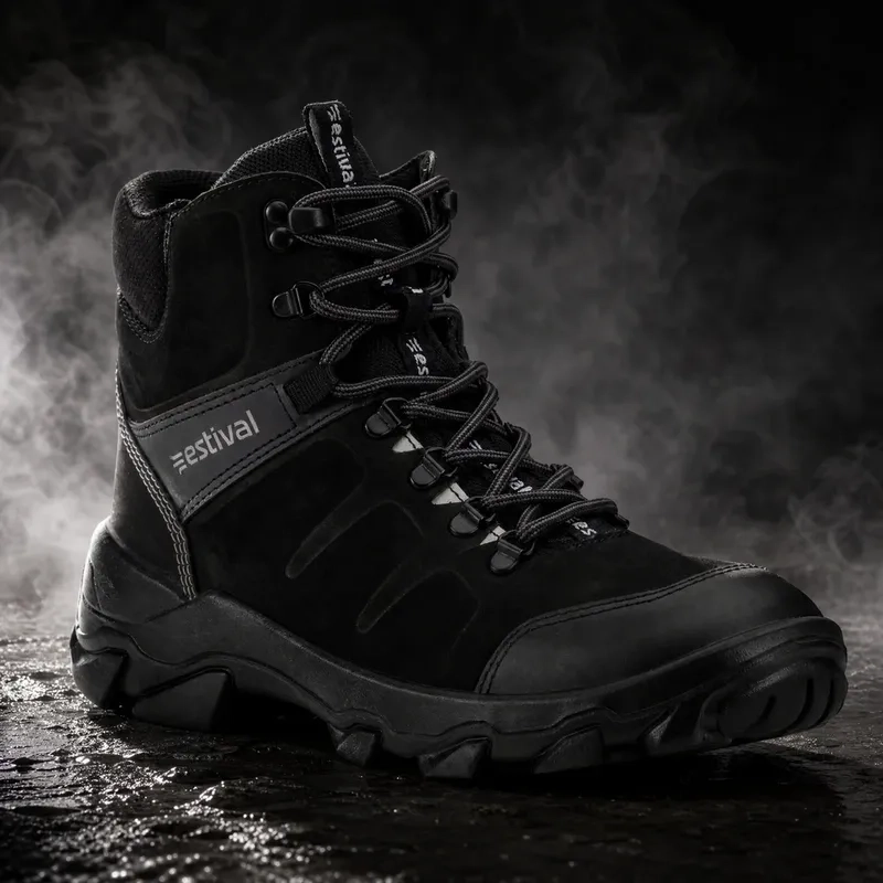 Bota de Segurança Estival Discovery DC20001S1 Preto Bico de PVC CA 44591