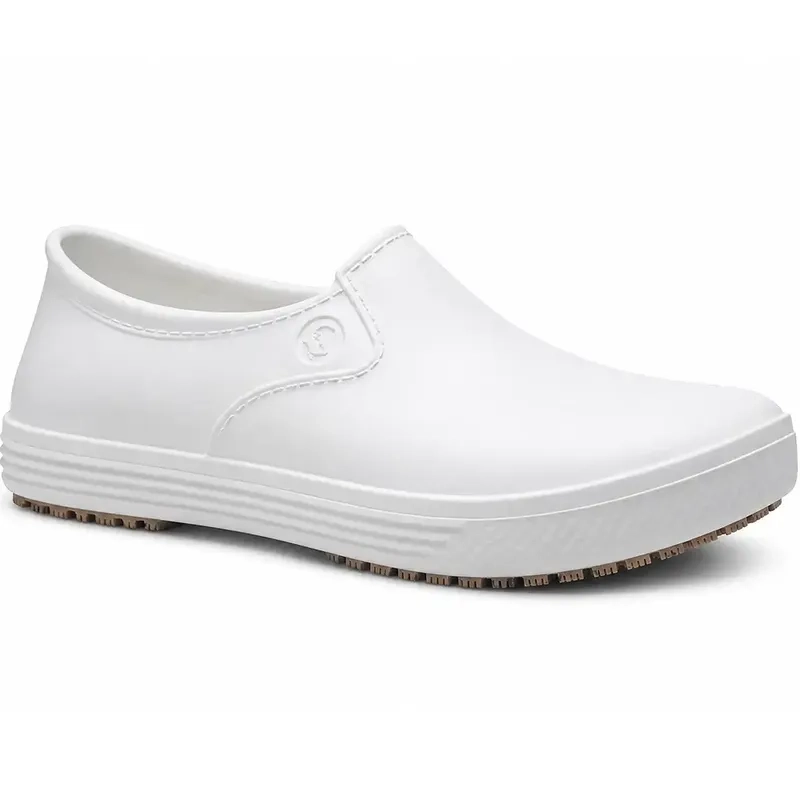 Calçado Ocupacional Antiderrapante Unissex Sticky Breeze Branco EVA Impermeável SSB-BCA CA 52.252