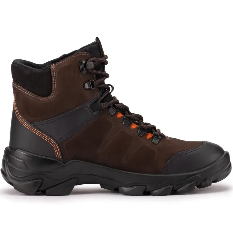 Bota de Segurança Estival Discovery DC20001S1 Marrom Bico de PVC CA 44591