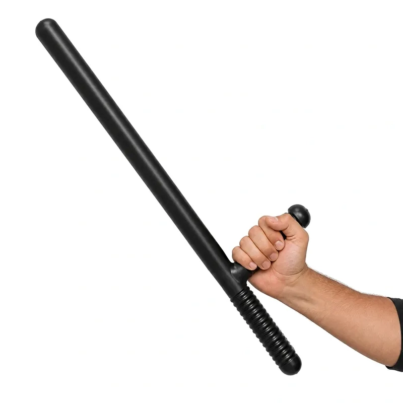 Tonfa Cassetete de Segurança Cabo Lateral Uso Profissional Vigilância