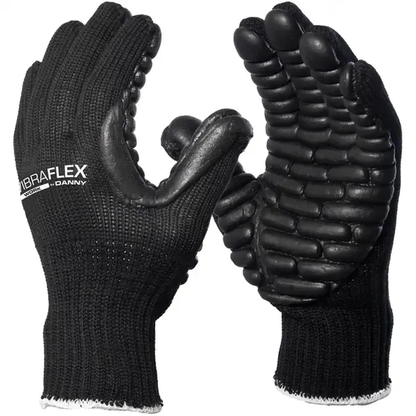 Luva Antivibração Vibraflex Work Danny DA-4.000 EN ISO 10819 Calor 250°C Mecânica 3443C Corte 4 Rasgamento 4 Neoprene Gomos Linha Suprema CA 44549
