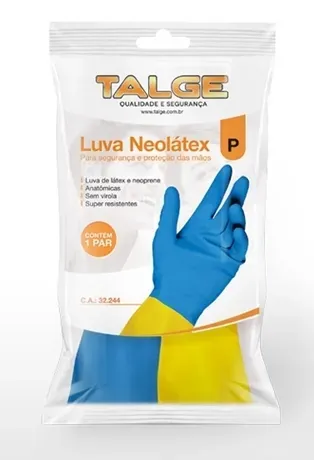 Luva Neolatex Talge latex e Neoprene CA 32244