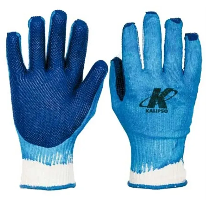 Luva Kalipso Blue Grip Algodão com Látex CA 38091