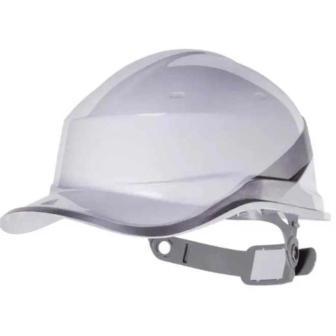 Capacete Baseball Diamond V Delta Plus  Com Refletivo e Botão de Fácil Ajuste CA 39041