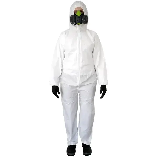 Macacão de Segurança Volk COVERTECH 100 Respirável Tipo 6 CA 39183