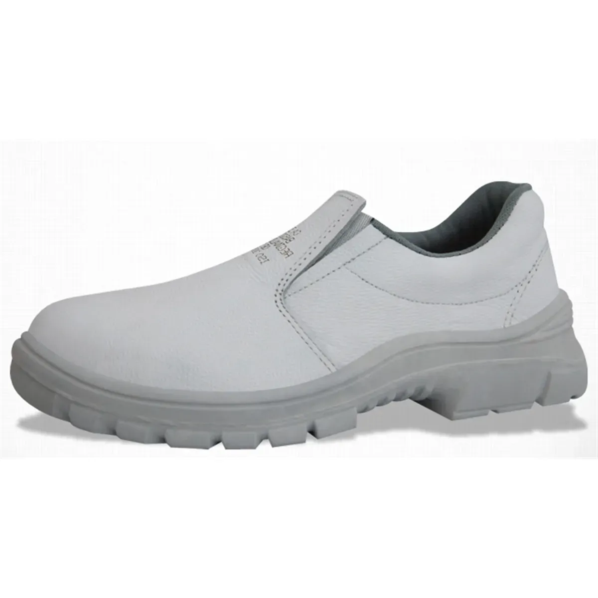 Sapato de Elástico Branco Kadesh Bico Pvc CA 33733