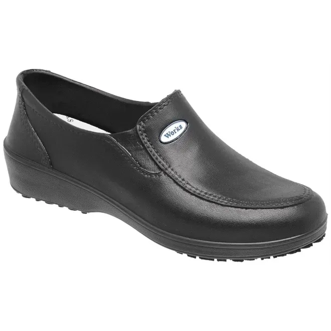 Calçado Feminino Profissional Lady Works CA 40293 BB95 Preto