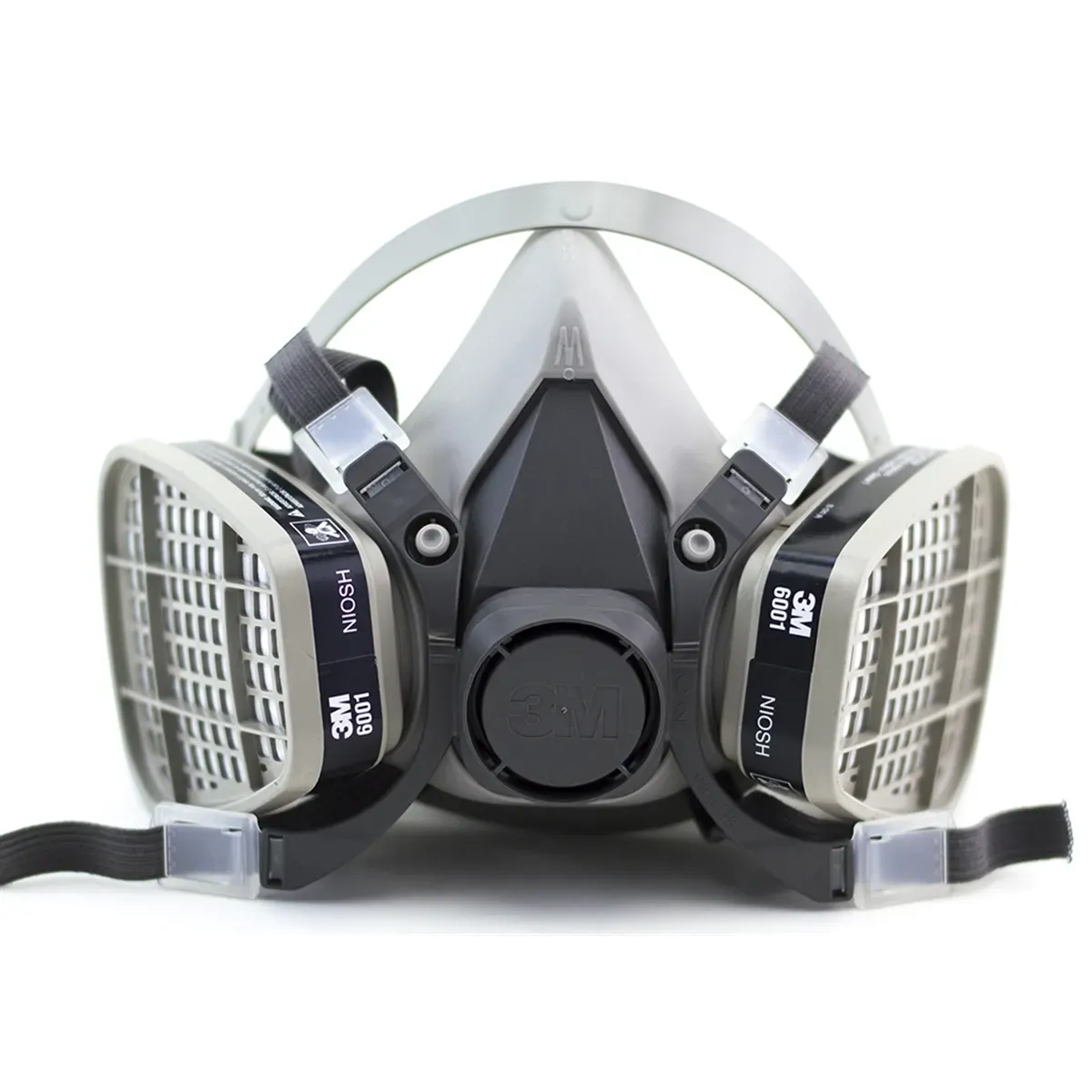 Máscara Respiratória 3M 6200 Com Filtros Para Pintura CA 4115