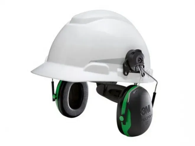 Capacete 3M H700 Acoplado com Abafador Peltor X1P5E Dielétrico