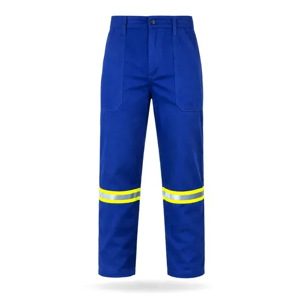 Calça Antichama Guardian Arco Fire Risco 2 Azul Royal ATPV 11 cal/cm² Refletiva CA 46296 / 49240