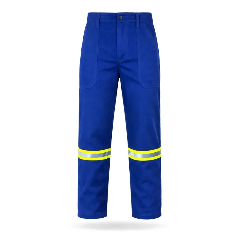 Calça Antichama Guardian Arco Fire Risco 2 Azul Royal ATPV 11 cal/cm² Refletiva CA 46296 / 49240