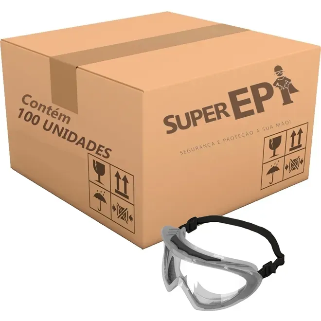 Óculos Ampla Visão Spider Valeplast CA 40957 - Caixa
