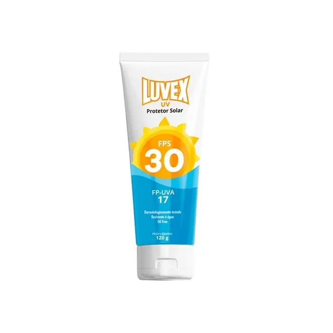 Protetor Solar Luvex FPS 30 Uva 17 New