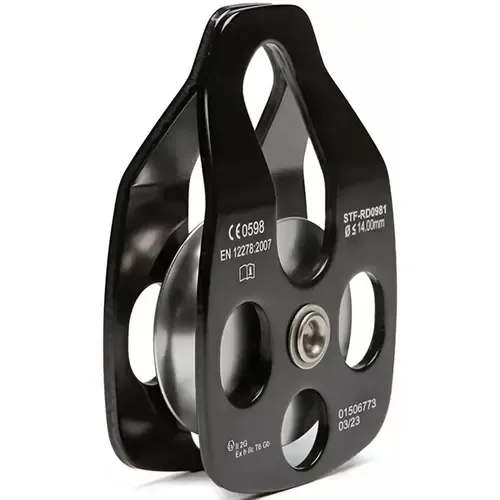Polia Simples Unilateral Steelflex STF-RD0981 para Trabalhos em Altura