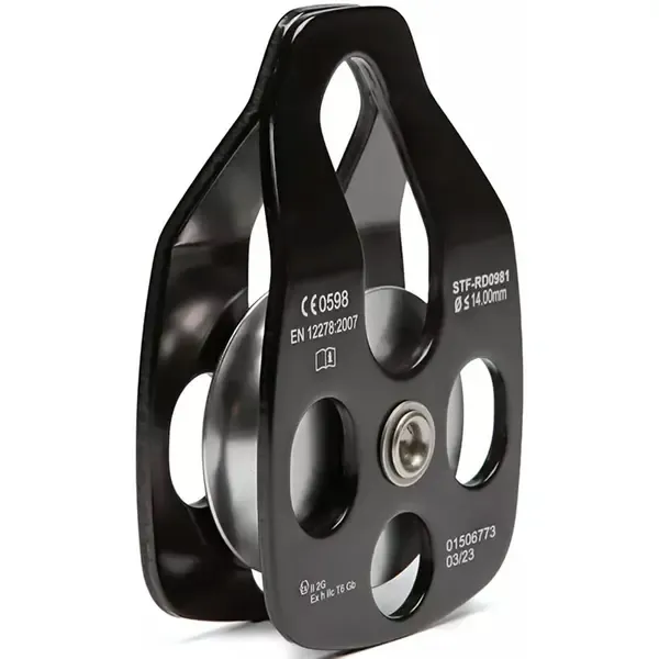 Polia Simples Unilateral Steelflex STF-RD0981 para Trabalhos em Altura