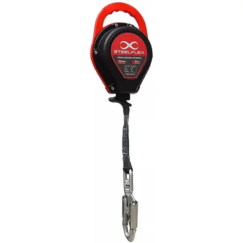Trava-Quedas Retrátil Steelflex STF CQTQ0173 3,5 m – Segurança em Altura com Bloqueio Automático