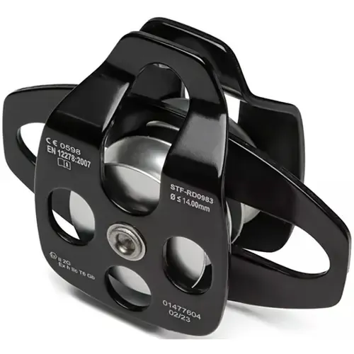 Polia com 2 Pontos de Ancoragem Steelflex STF RD0983 para Resgate e Altura